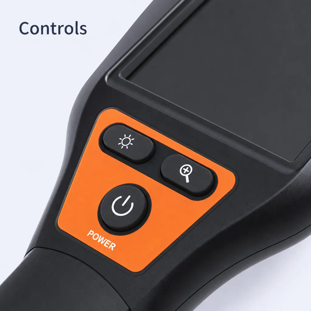C30-M 5 M Single-Head Endoscope Camera controls and screen